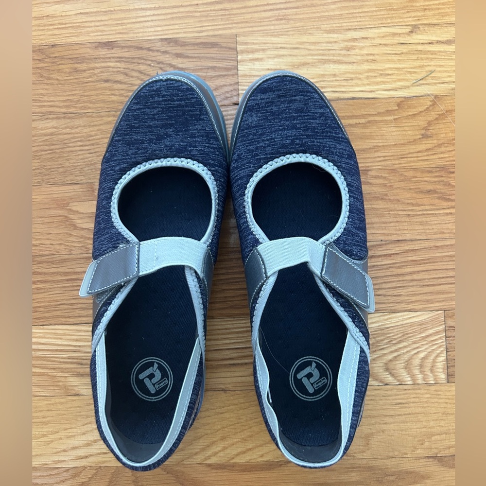 Propet Onalee Blue/Silver Athletic Shoes
